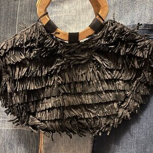 Anthropologie Rosalita Fringe Handbag
